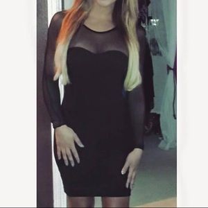 XXI mini black dress